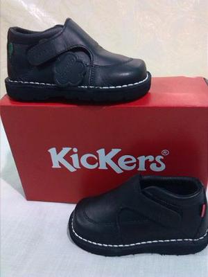 Zapatos Kickers Originales Colegial Niños