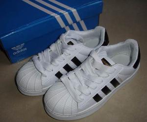 Zapatos adidas Superstar Clásico Para Niños