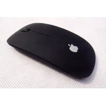 Mouse Óptico Usb Apple Para Laptop Pc Luz Azul