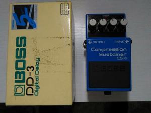 Pedal Para Guitarra Boss Compression Sustainer Cs-3