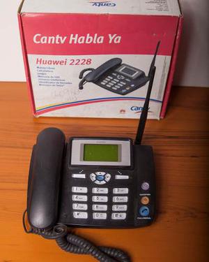 Teléfono Fijo Con Linea Cantv - Wuawei  Memoria De 500