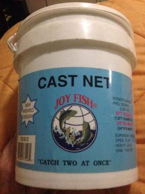 Atarraya Cast Net Joy Fish 6 Pies Nylon