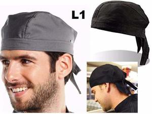 Bandanas Gorros Chef Cocina Cocinero Dril. Medico/enfermero