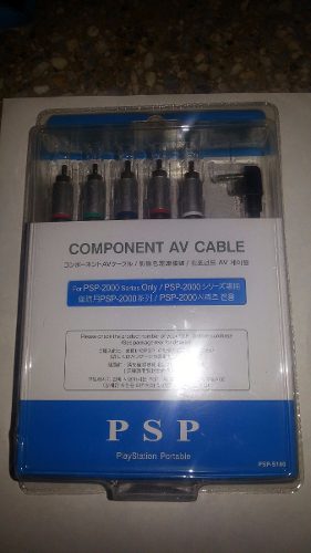 Cable Audio Y Video Componente Para Psp