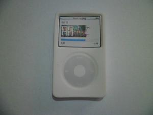 Forro De Silicon Ipod Classic Video De 160gb 7g Color Blanco