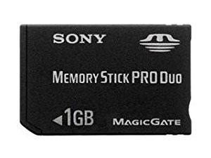 Memory Stick Pro Duo 1gb