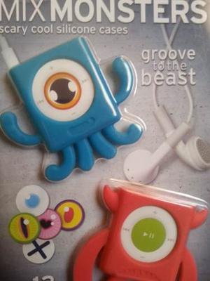Protector Ipod Shuffle Monsters Silicon