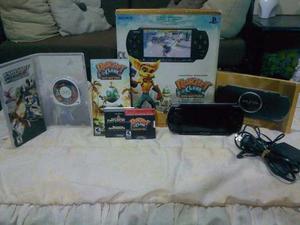 Psp  Slim Edición Ratched & Clank (versión Negro)