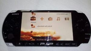 Psp Sony  + Memoria De 4gb + 4 Juegos Y Accesorios.