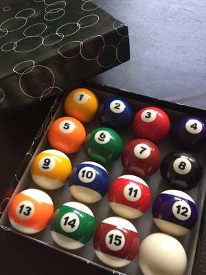 Bolas De Pool O Billar Nuevas! Profesionales