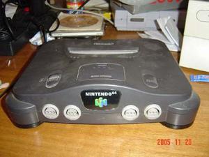 Consola De Nintendo 64 Con Enchufe