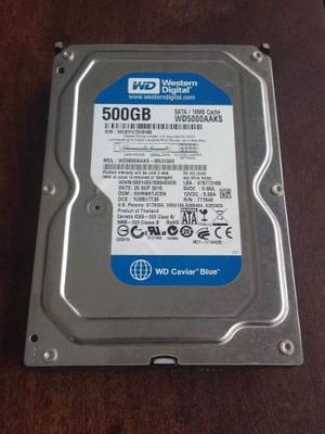 Disco Western Digital 500 Gb Sata 3 Para Pc Dvr