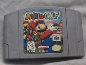 Juego De Nintendo 64. Mario Golf Con Manual