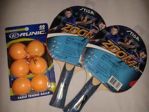 Juego De Raquetas Y Pelotas Para Ping Pong