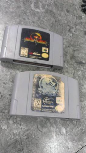 Juego Nintendo 64 De Mk 4 Y Sub-zero