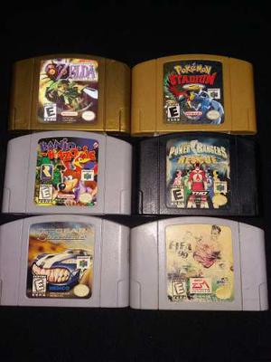 Juegos Nintendo 64 Varios. Zelda, Starfox, Yoshi, Mk4