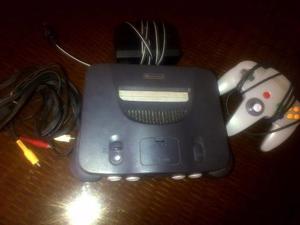 Nintendo 64 Con Un Juego + Cables Y Control