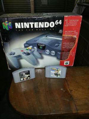 Nintendo 64 En Caja Como Nuevo
