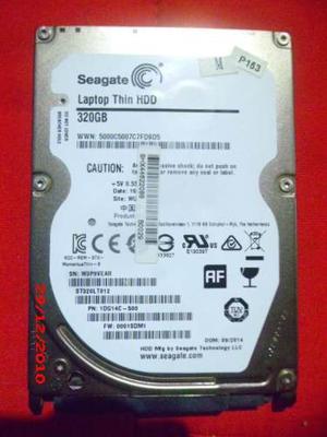 Seagate Laptop Ultra Slim 320 Gb rpm Sata 3gb/s 16 Mb