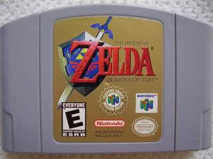 Zelda Ocarina Of Time, Nintendo 64,juego