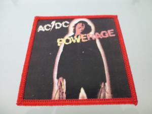 Ac/dc / Powerage / Parches Bordado Termico / Made In U.s.a /