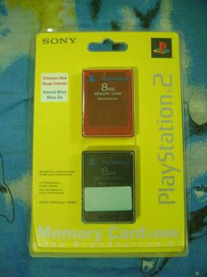2 Memorias Playstation2 (8mb C/u)