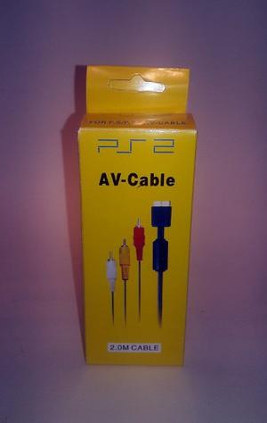 Cable Av Para Ps2 Nuevo