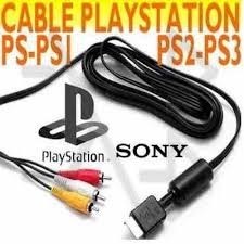 Cable Rca Para Playstation Original