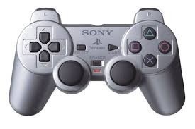Control Dualshock Playstation 2 Plateado Presentacion Bolsa