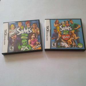 Juego Nintendo Ds, Sims2 Y Sims2 Pets