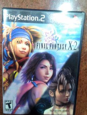 Juego Original Playstation 2 Final Fantasy10x2 De Colección