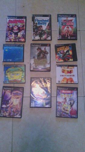 Lote De 30 Juegos De Ps2 Copias