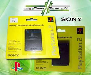 Memory Card De 8mb Para Playstation 2 Marca Sony Nueva