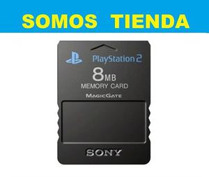 Memory Card Nueva De 8 Mb Para Playstation 2 Somos Tienda