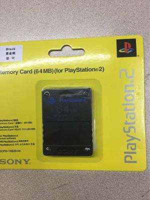 Memory Card Sony 64mb Playstation 2 Original