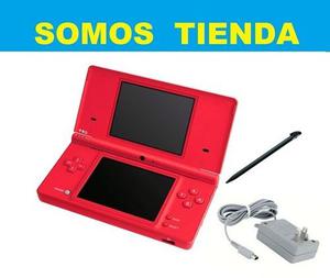 Nintendo Dsi, Con 150 Juegos, Carcasa, Cargador Y Lápiz