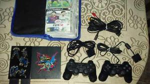 Playstation 2 + 2 Memory Card + 2 Controles + 70 Juegos