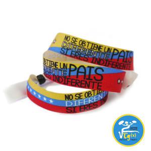 Pulseras Venezuela Tricolor Sos Vzla Lucha 10unds