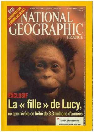 Revista, National Geographic Fr '' La Fille De Lucy''.