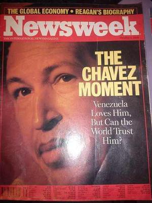 Revista Newsweek Octubre  Reportaje Hugo Chavez Frias