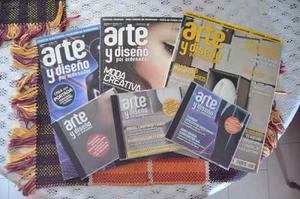 Revistas Arte Y Diseño Con Cd's