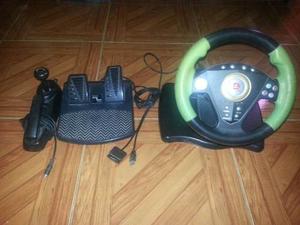 Volante Ps2,ps3,pc,xbox,xbox 360,en Exelente Estado