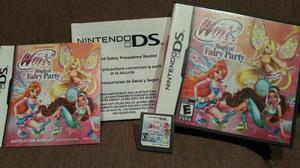 ¡click! Winx Magical Fairy Party Original Nintendo Ds