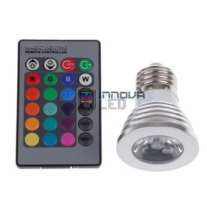 Bombillo Led Lampara Rgb Multicolor E27 Con Control