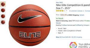 Balon De Basket Nike Nfhs8