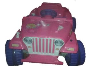 Carro De Bateria Barbie Fisher Price Con Bateria Y Cargador