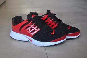 Kp3 Nuevo !!! Zapatos Nike Presto Negro Rojo Caballeros