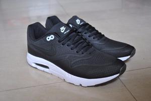 Kp3 Zapatos Nike Air Max Ultra Moire Logo Negro Caballeros