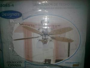 Lampara Ventilador De Techo Canada