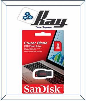 Lote De Pendrive Sandisk Cruzer Blade 8gb 100% Original